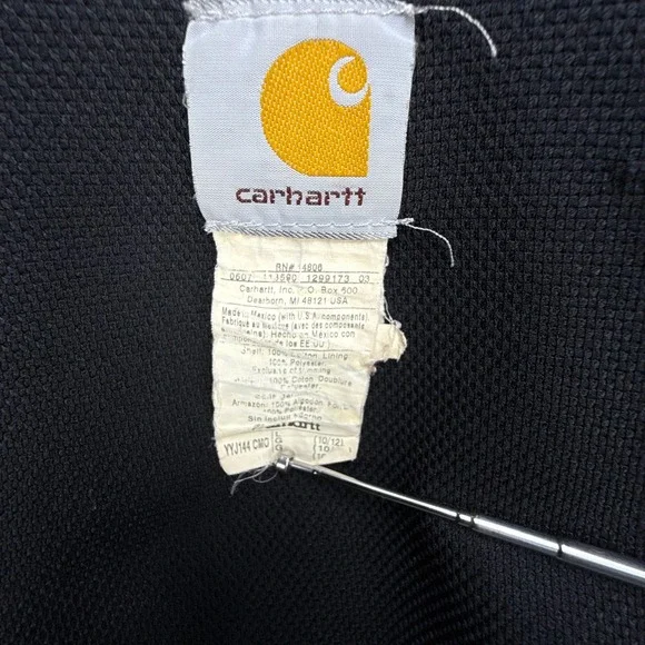 Carhartt Active Hunting Jacket Thermal Lined Youth Large YYJ144 CMO Camo - Picture 4 of 12